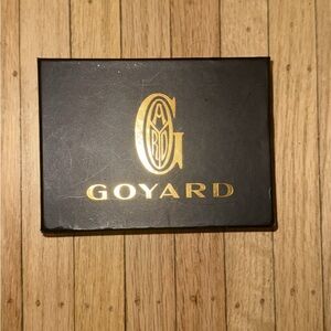 Goyard Black and brown wallet